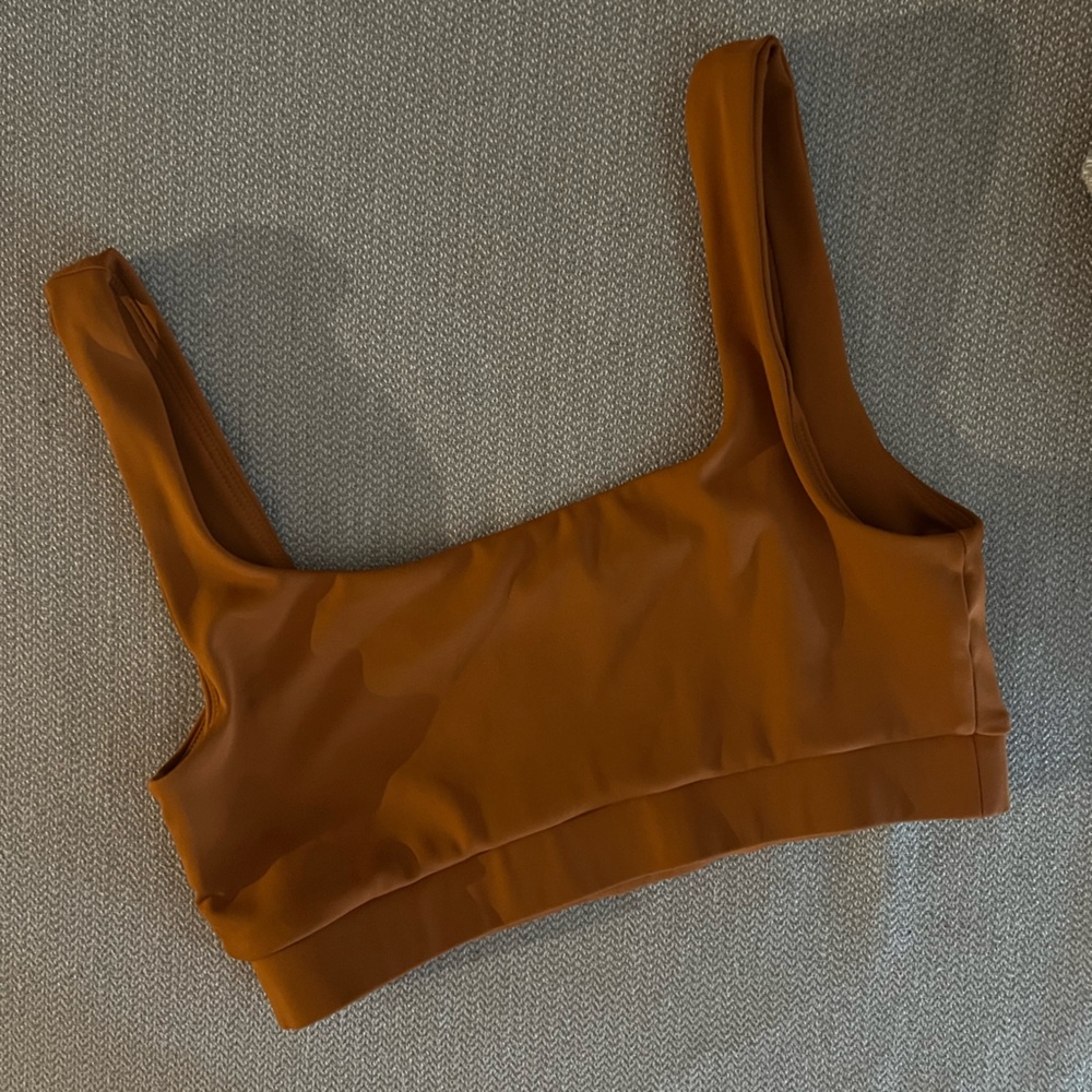 Strut This x Happily Grey Jonie Sports Bra - Rust - Picture 2 of 5